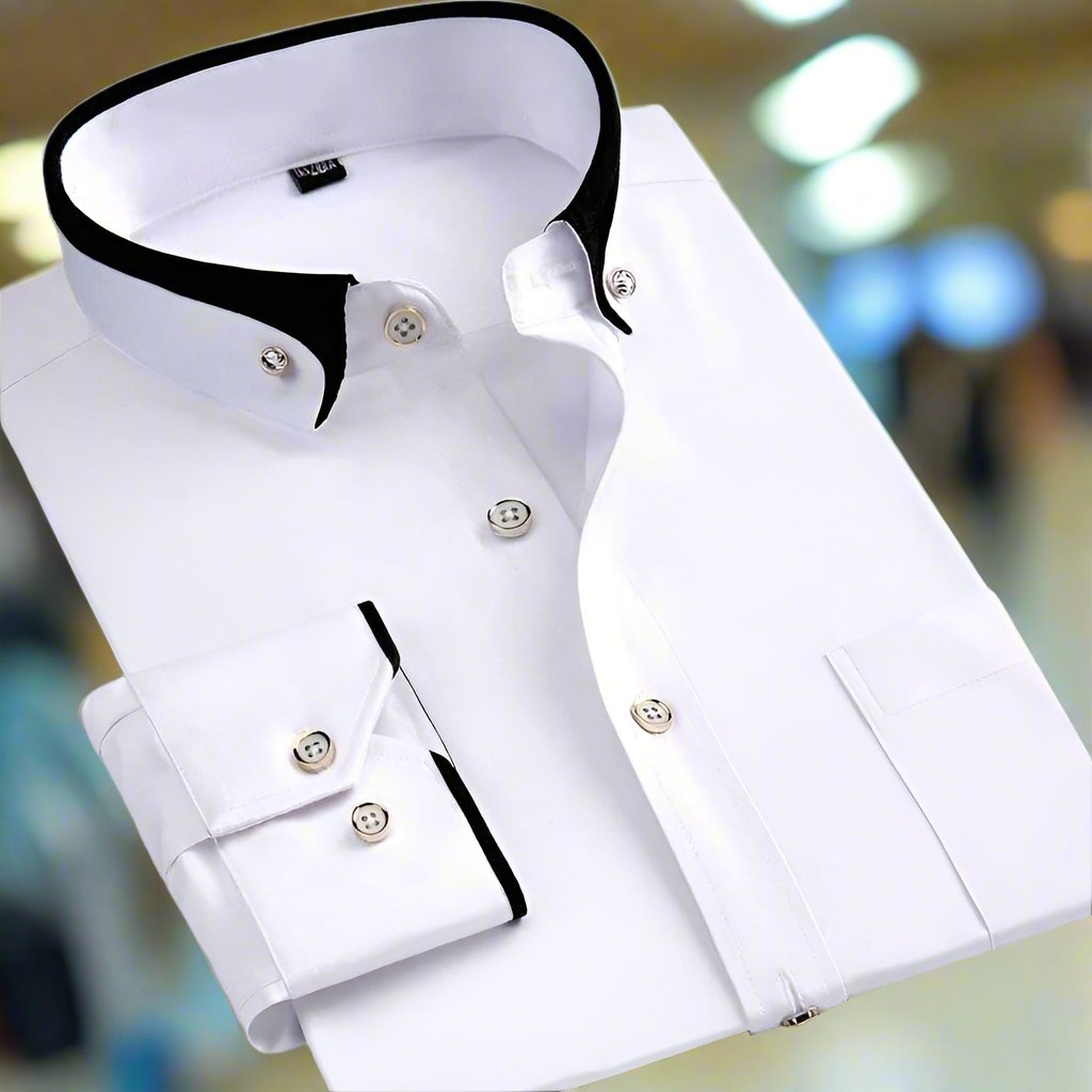 Dorian™ | Accent Collar Dress Shirt