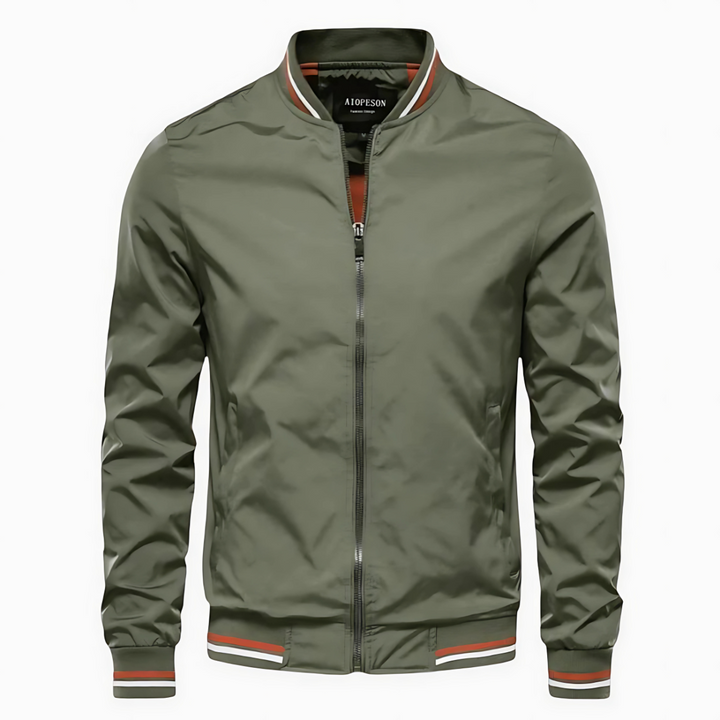 Chris | Casual Zip Bomber Jacket
