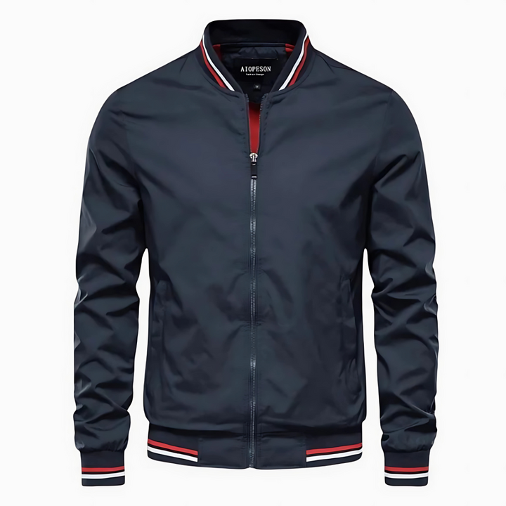 Chris | Casual Zip Bomber Jacket