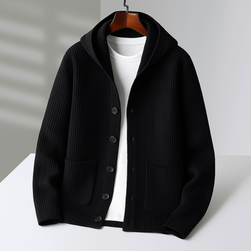 Matthew™ | Wool Cardigan for Men