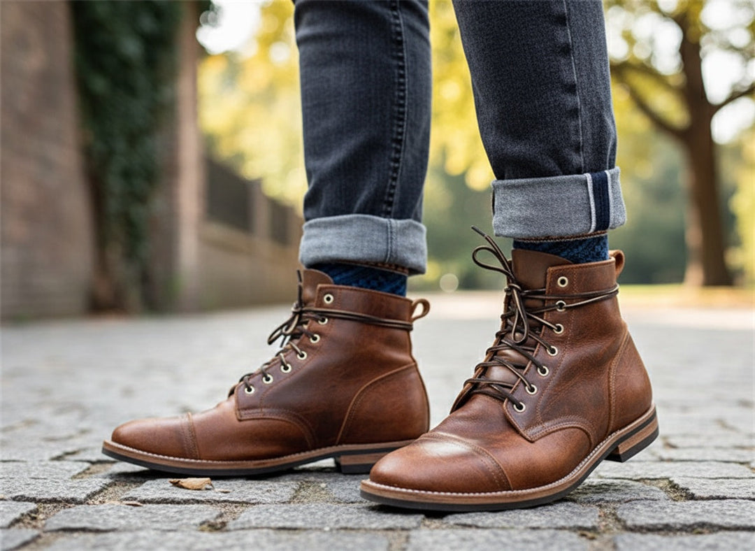 Brunvayn™ | Classic Lace-Up Boots