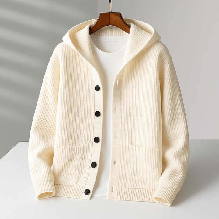 Matthew™ | Wool Cardigan for Men