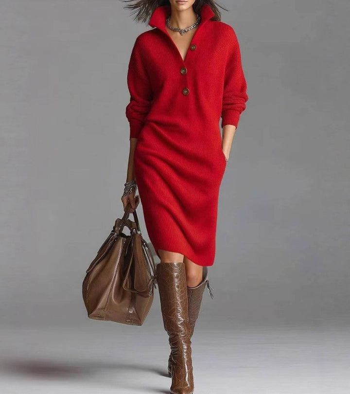 Alice™ | Warm Knit Dress