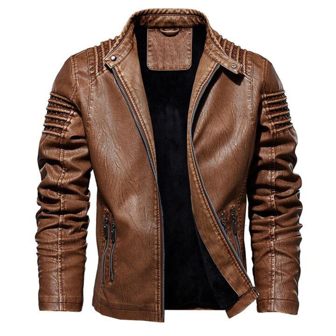 Raventon™ | Leather Jacket Empire