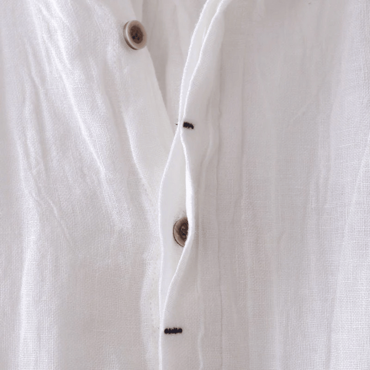 Einar | Short-Sleeve Linen Shirt
