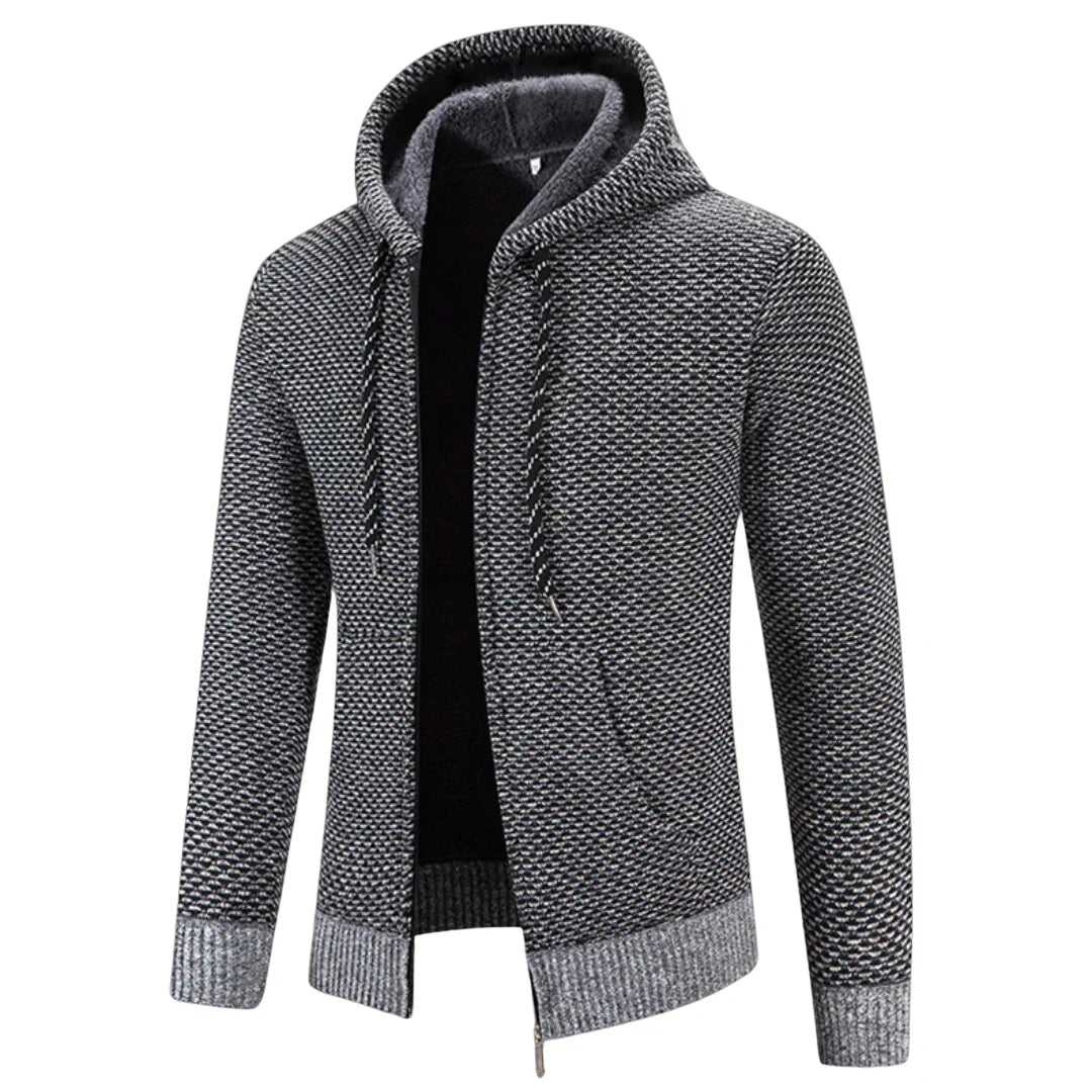 Liam™ | Cozy Knit Zip Hoodie