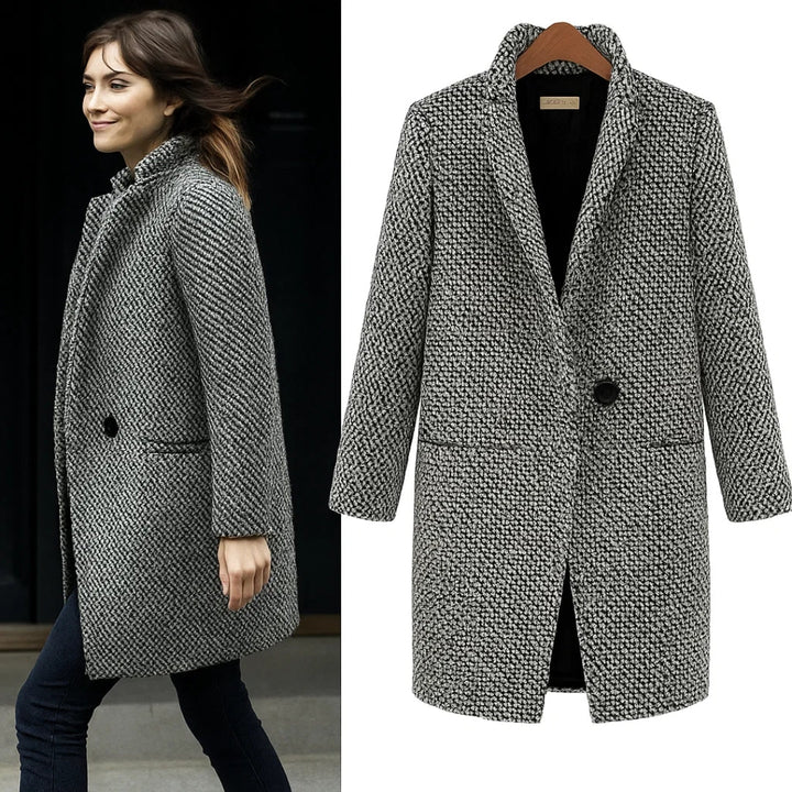 Mila™ | Classic Long Wool Coat