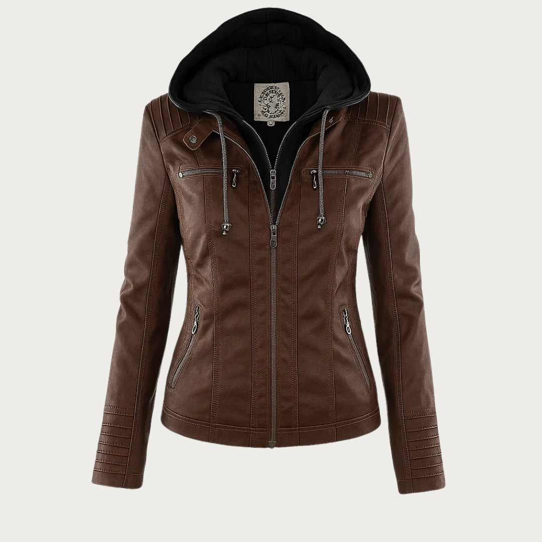 Chloe™ | Soft Leather-Look Jacket