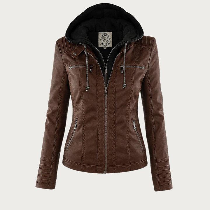 Chloe™ | Soft Leather-Look Jacket
