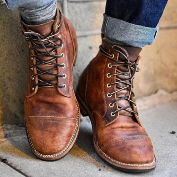 Brunvayn™ | Classic Lace-Up Boots