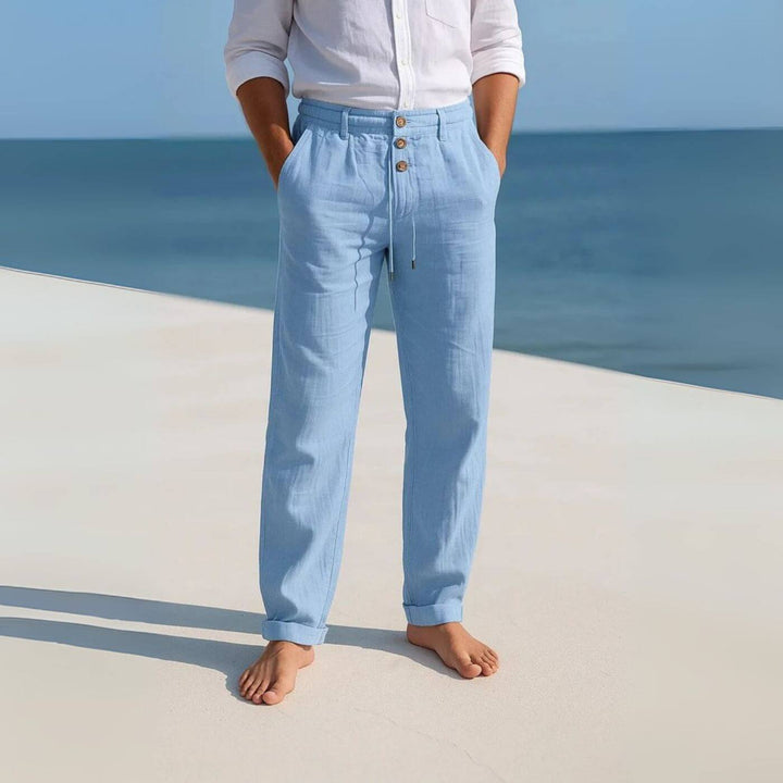 Anthony™ – Breathable Relaxed Fit Linen Trousers