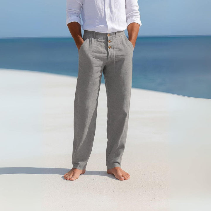 Anthony™ – Breathable Relaxed Fit Linen Trousers