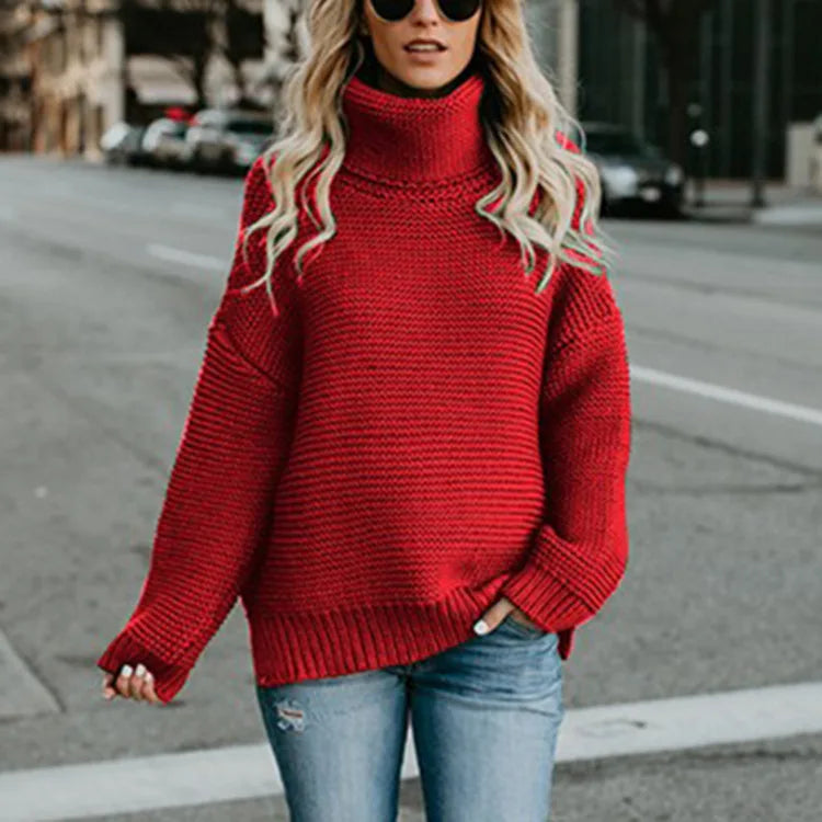 Olivia™ | Cozy Chic Oversized Turtleneck Sweater