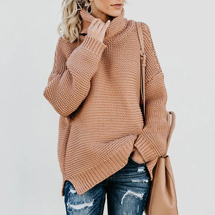 Olivia™ | Cozy Chic Oversized Turtleneck Sweater