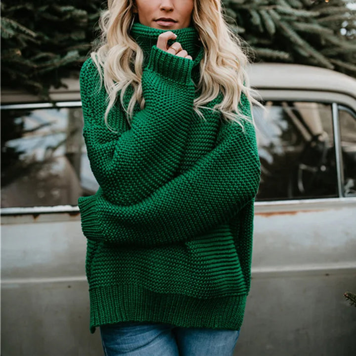 Olivia™ | Cozy Chic Oversized Turtleneck Sweater