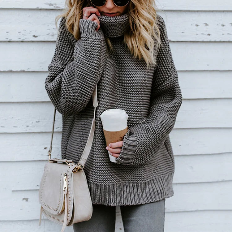 Olivia™ | Cozy Chic Oversized Turtleneck Sweater