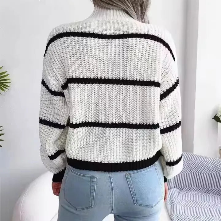 Mia™ | Striped Relaxed Sweater