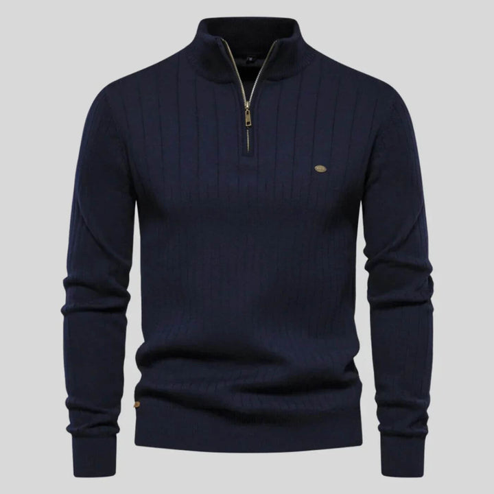 Malte™ | Premium Quarter-Zip Comfort Sweater