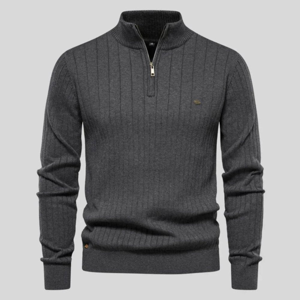 Malte™ | Premium Quarter-Zip Comfort Sweater