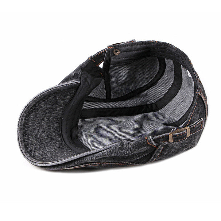 Denvara™ | Heritage Denim Flat Cap