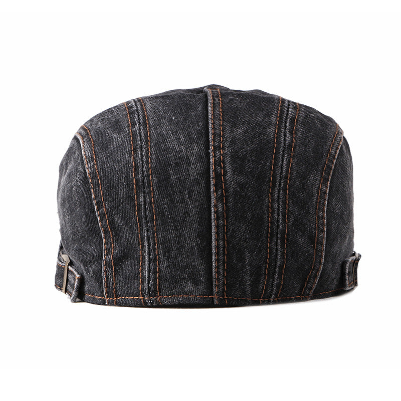 Denvara™ | Heritage Denim Flat Cap