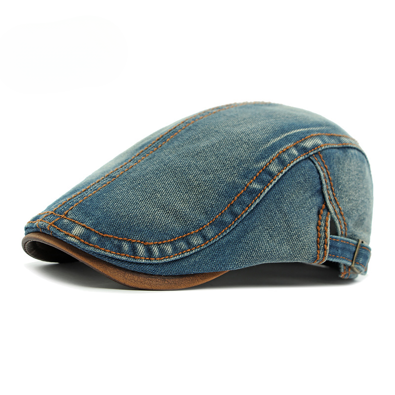 Denvara™ | Heritage Denim Flat Cap