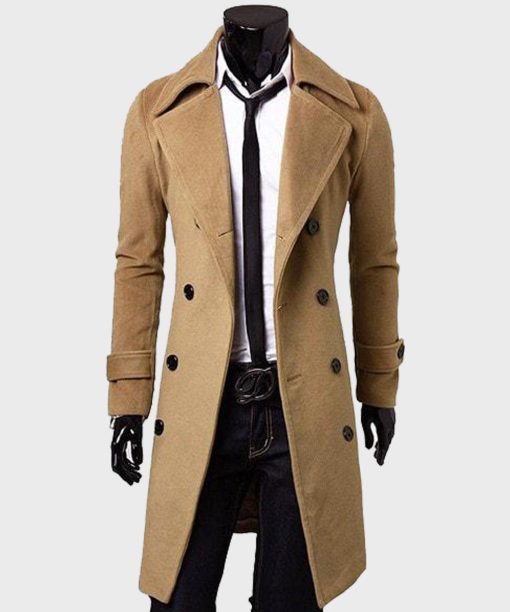 Cavryon™ | Double-Breasted Wool Overcoat