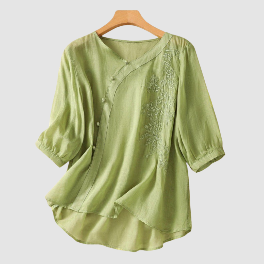 Loraine™ Elegant breathable blouse