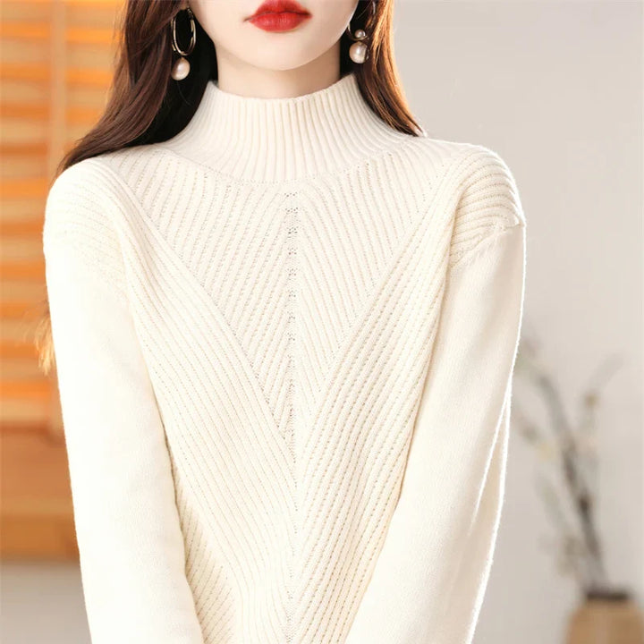 Nora™ | Ribbed Turtleneck Sweater