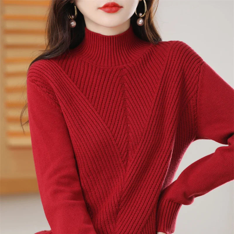 Nora™ | Ribbed Turtleneck Sweater