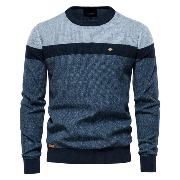Kasper™ | Colorblock Knit Sweater