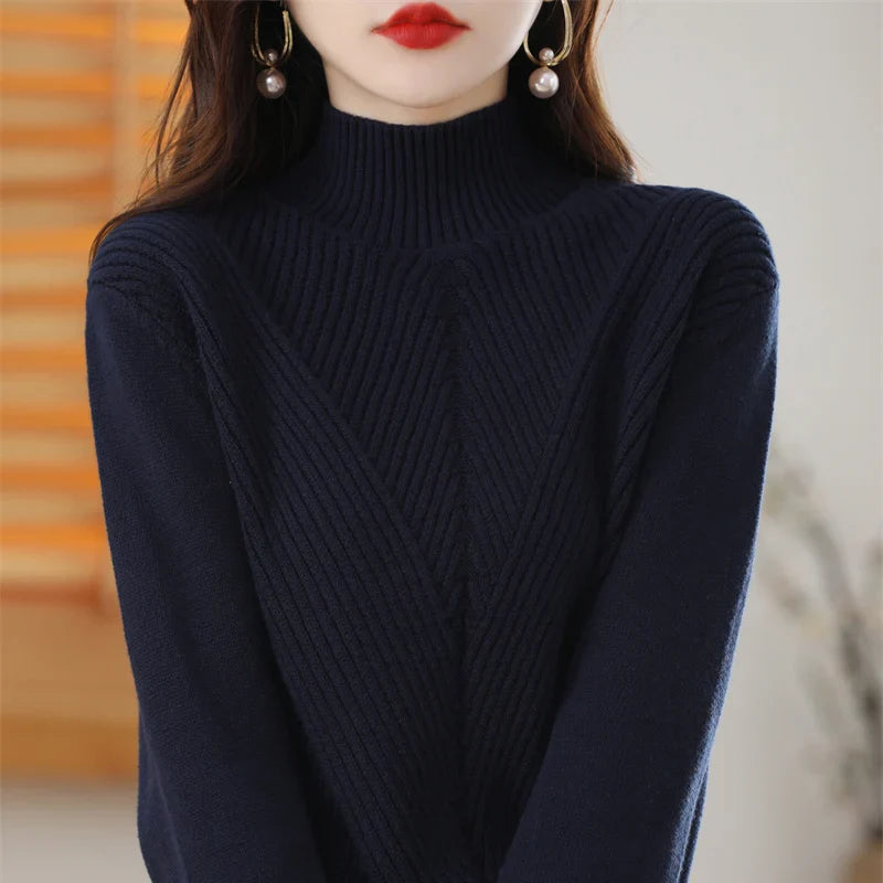 Nora™ | Ribbed Turtleneck Sweater