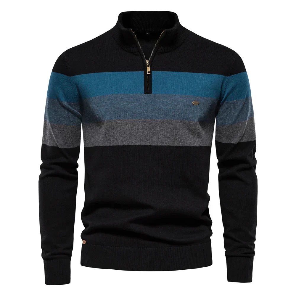 Henrik™ | Quarter-Zip Stand-Collar Sweater
