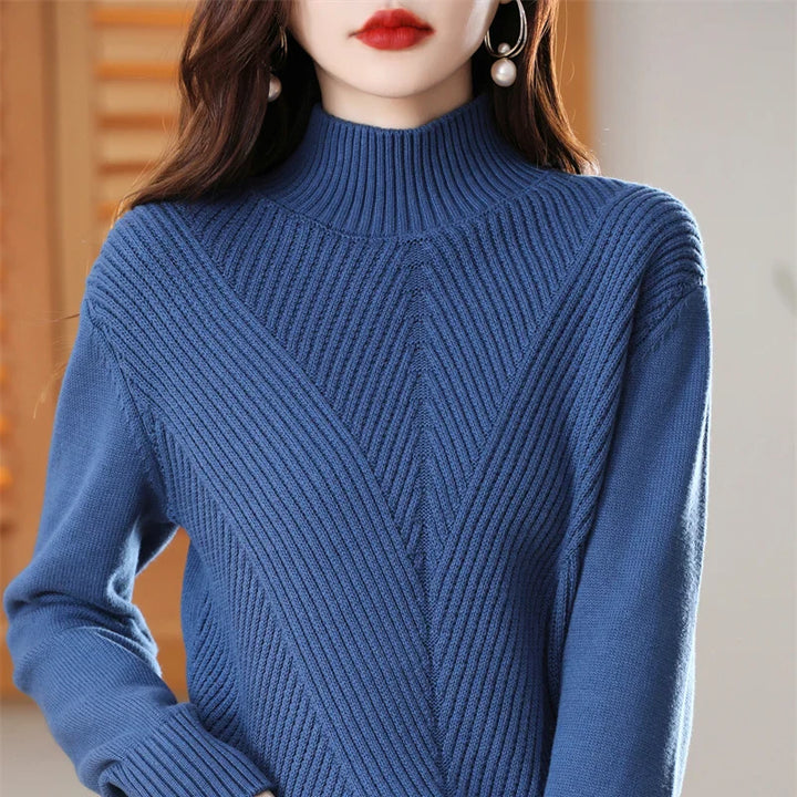 Nora™ | Ribbed Turtleneck Sweater