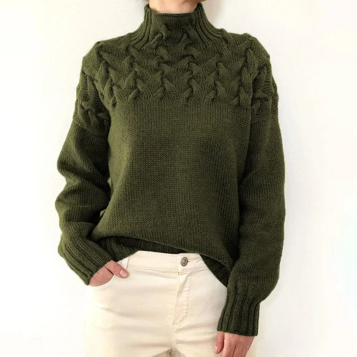 Eleanor™ | Cozy High-Neck Sweater