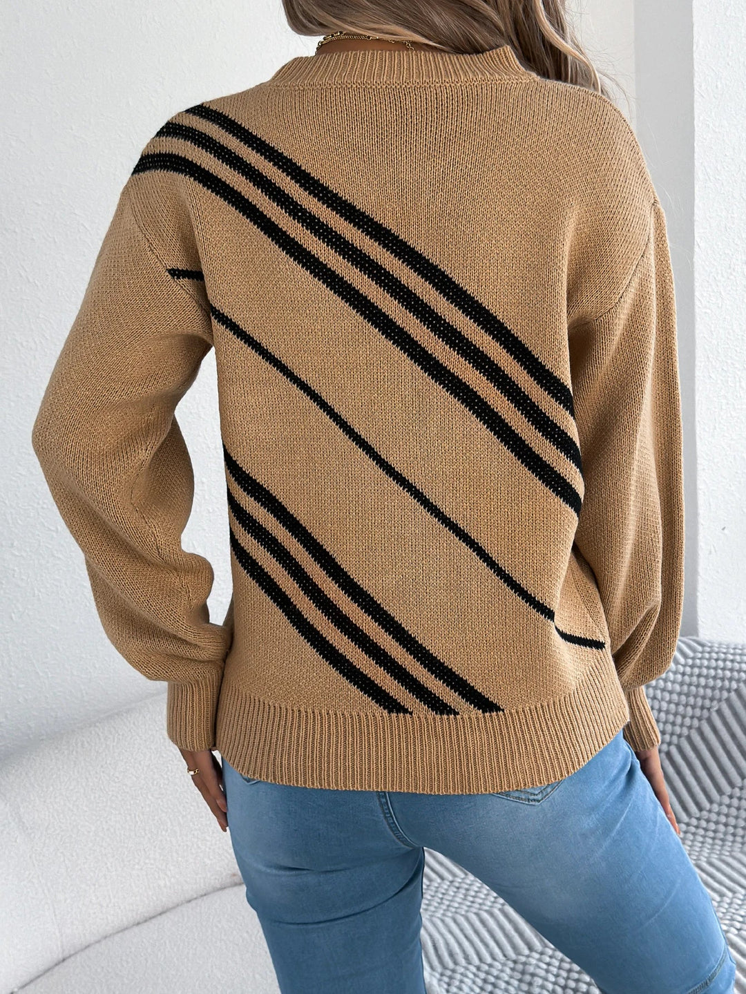 Ava™ | Striped Sweater