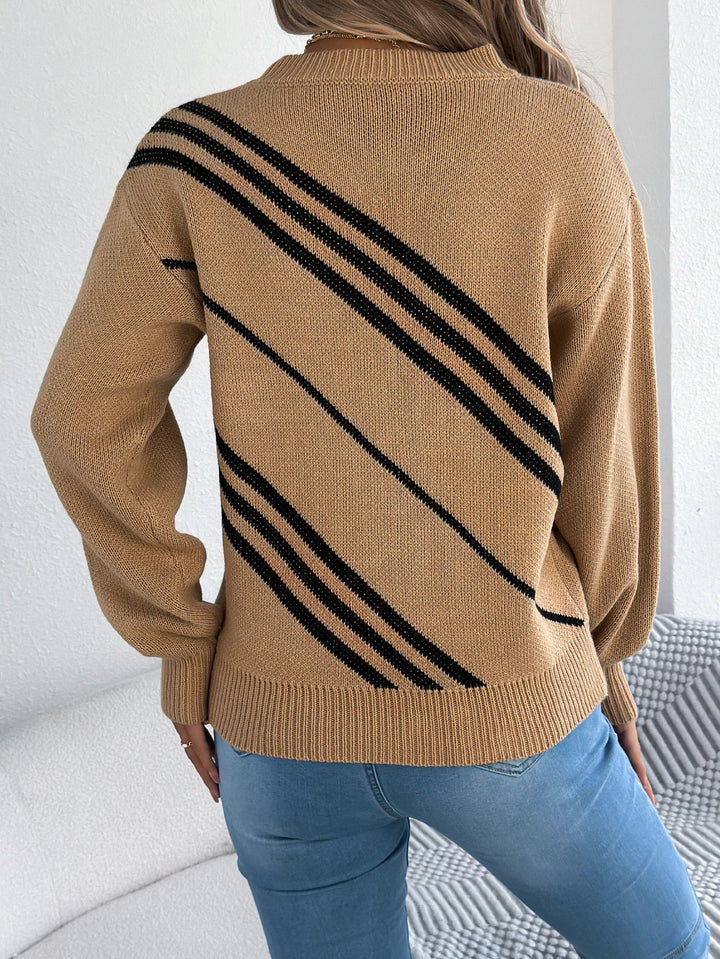 Ava™ | Striped Sweater