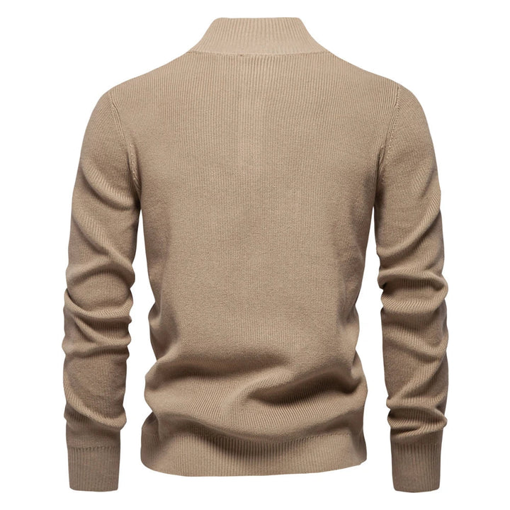 Lukas™ | Button-Neck Knit Sweater