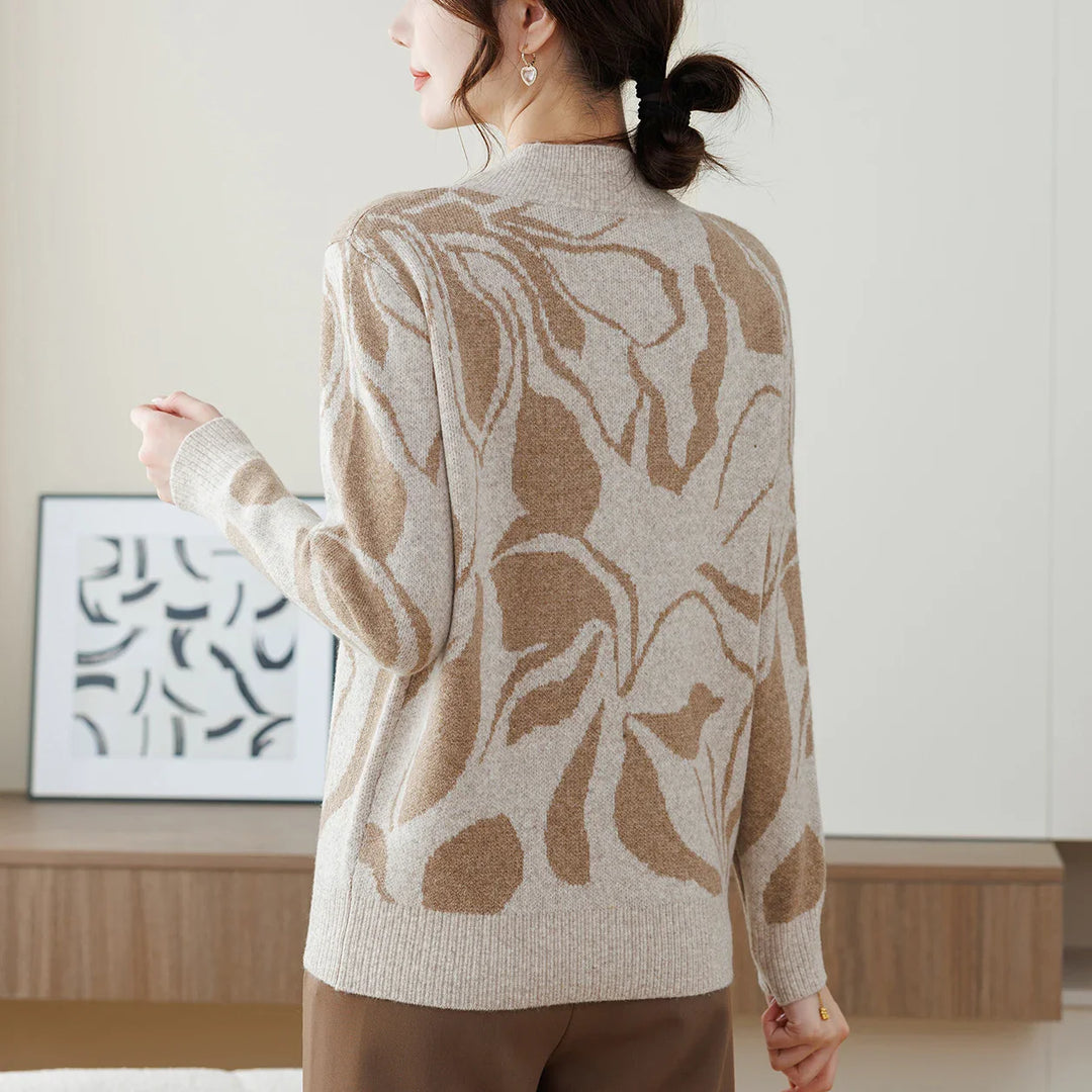 Elise™ | Floral Patterned Sweater