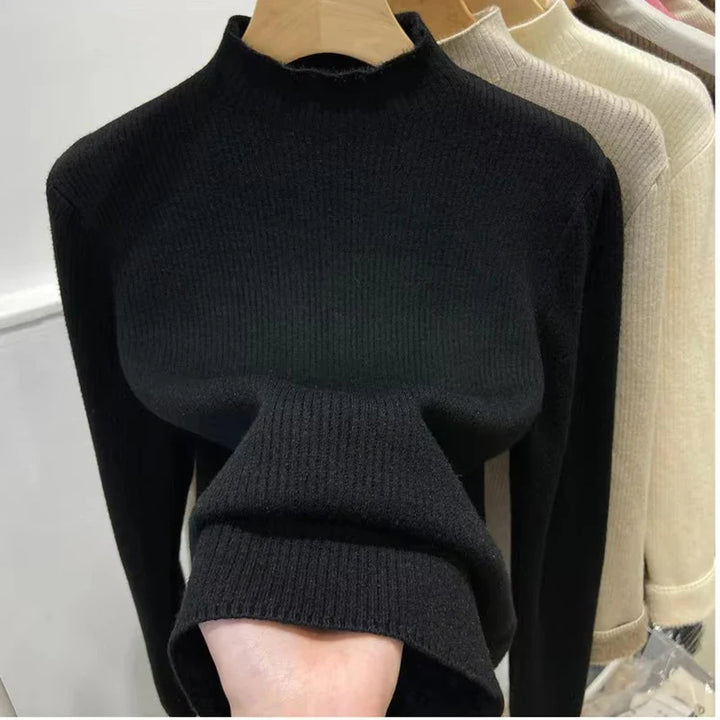 Lana™ | Ribbed Knit Turtleneck Sweater
