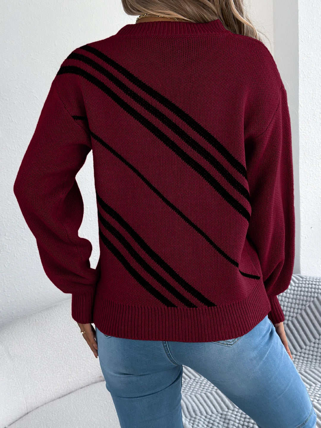 Ava™ | Striped Sweater