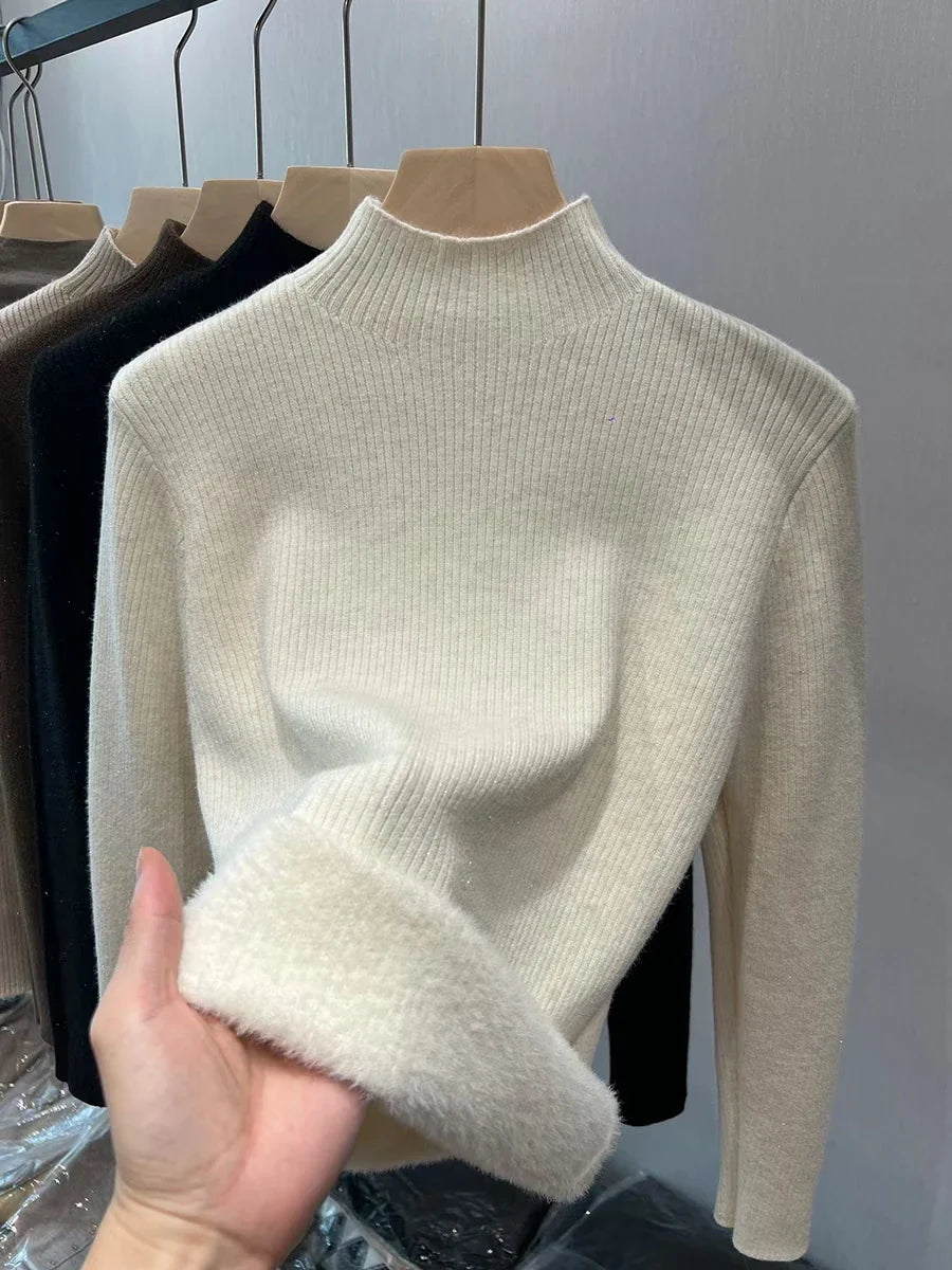 Lana™ | Ribbed Knit Turtleneck Sweater