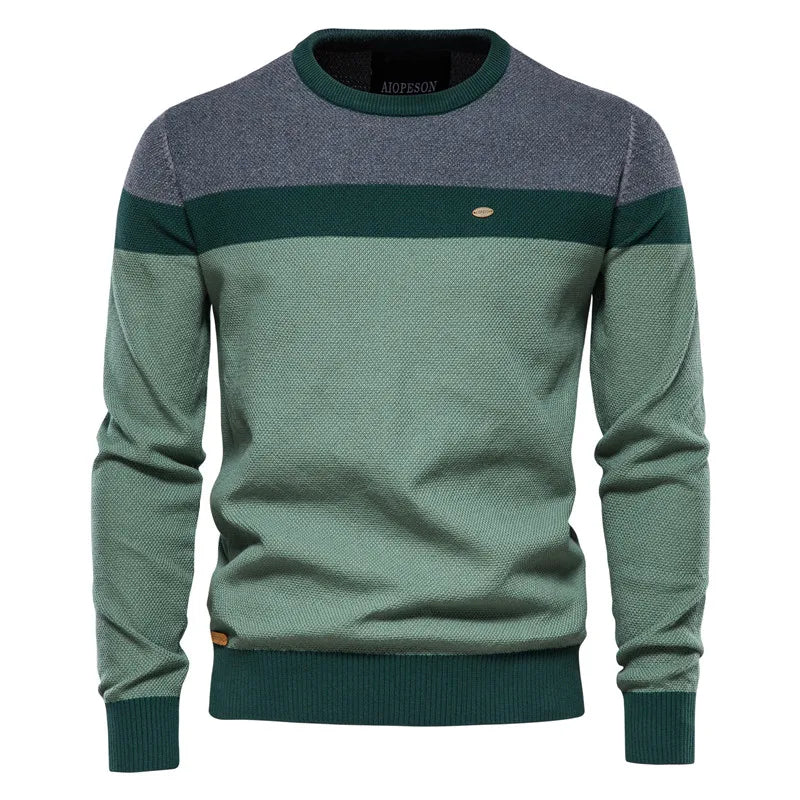 Kasper™ | Colorblock Knit Sweater
