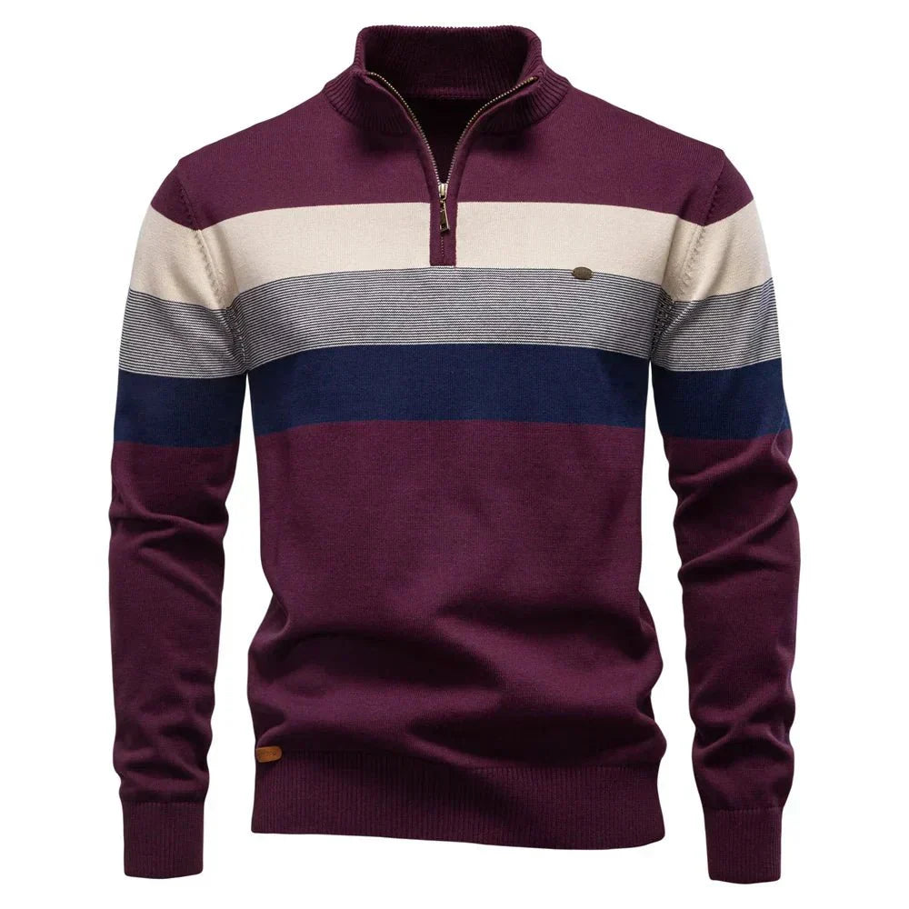 Henrik™ | Quarter-Zip Stand-Collar Sweater