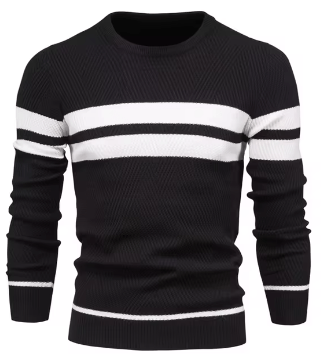 Jonas™ | Modern Stripe Knit Sweater