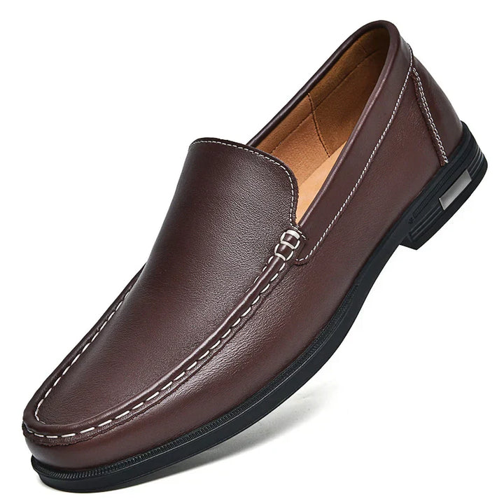 Savino Leather Loafers