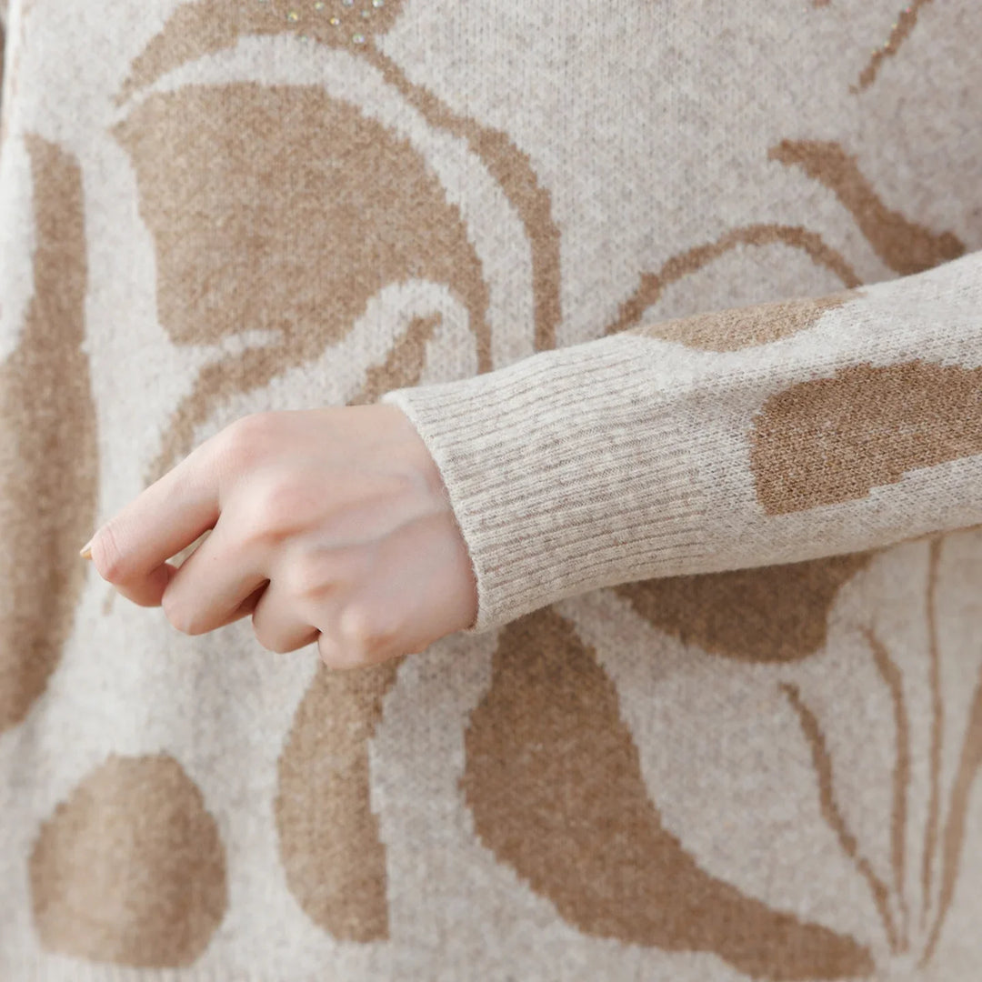 Elise™ | Floral Patterned Sweater