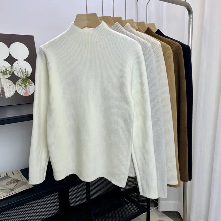Lana™ | Ribbed Knit Turtleneck Sweater