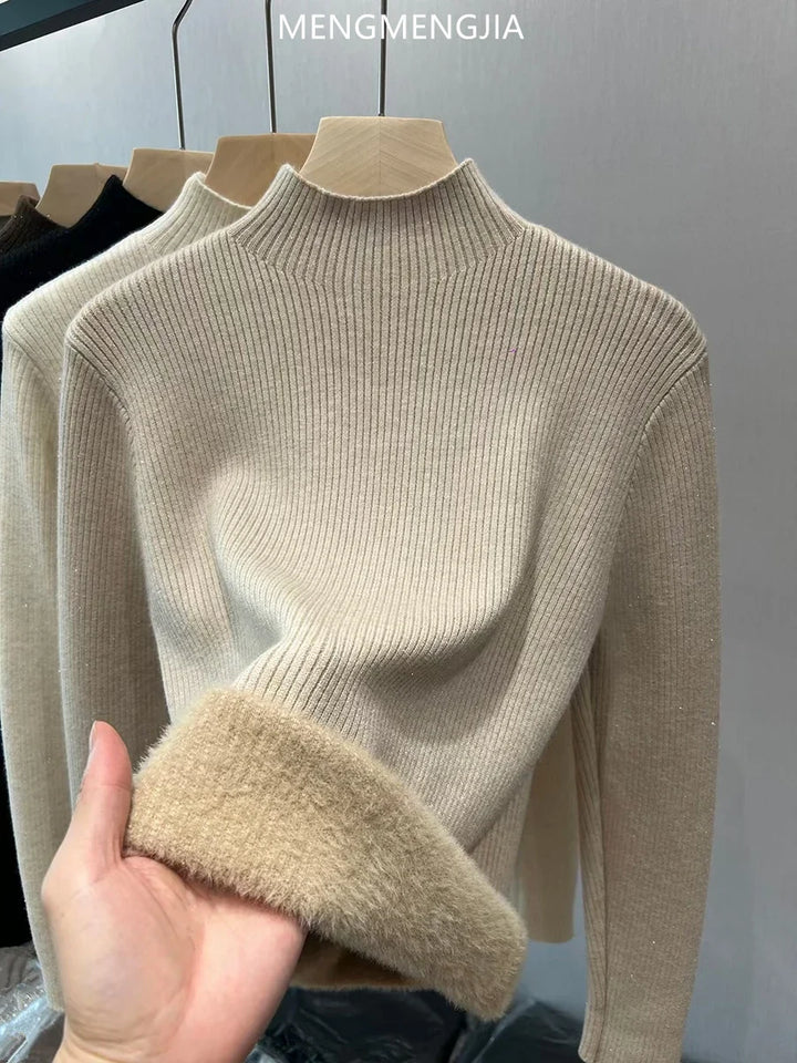 Lana™ | Ribbed Knit Turtleneck Sweater