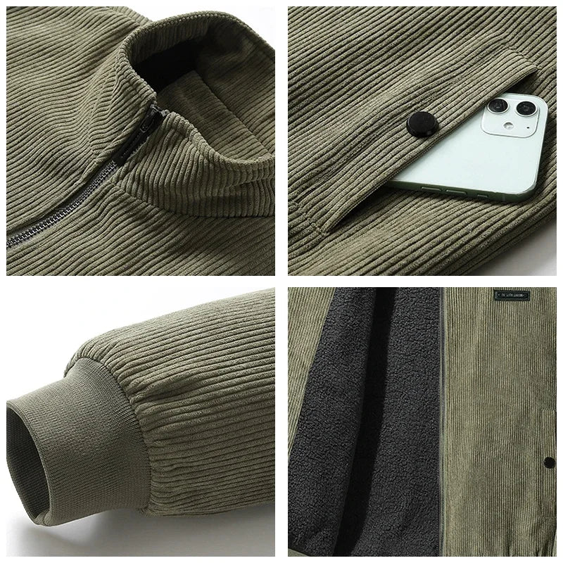 Thorne™ | Fleece-Lined Corduroy Jacket